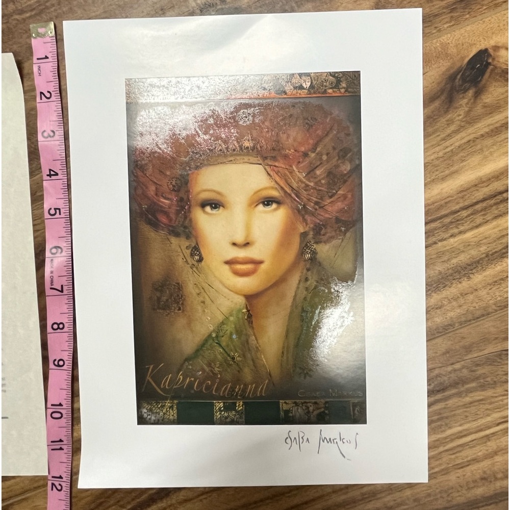 Park West Csaba Markus Kapricianna 2021 10x9 lithograph